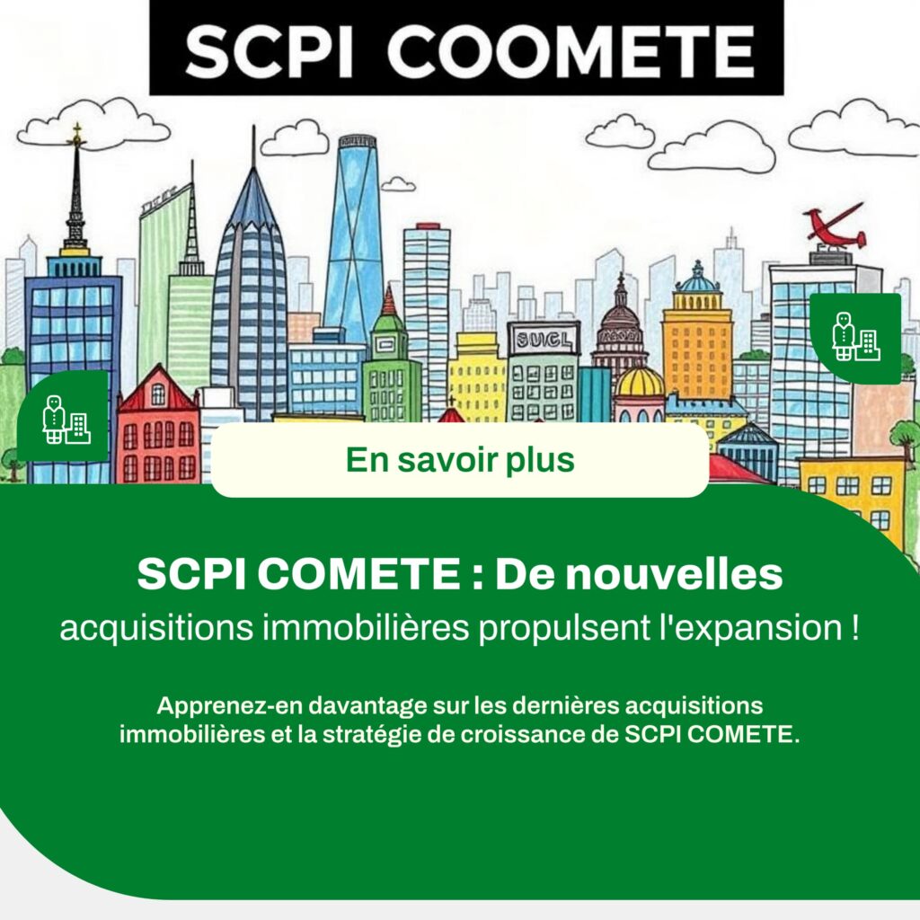 SCPI COMETE est sur une trajectoire de croissance passionnante