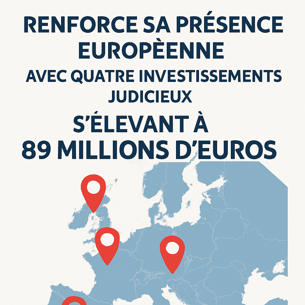 La SCPI Iroko Zen renforce sa présence européenne avec quatre investissements judicieux s'élevant à 89 millions d'euros.