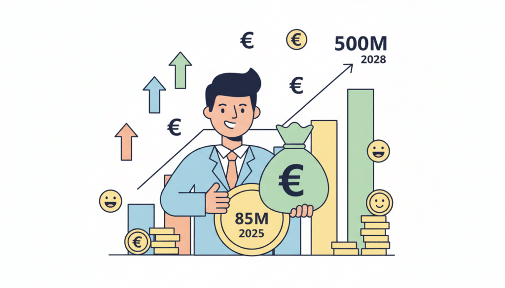 epsicap reim prévoit une levée de fonds de 85 m€ en 2025 pour atteindre un encours total de 500 m€ d'ici 2028, renforçant ainsi son développement et ses investissements.