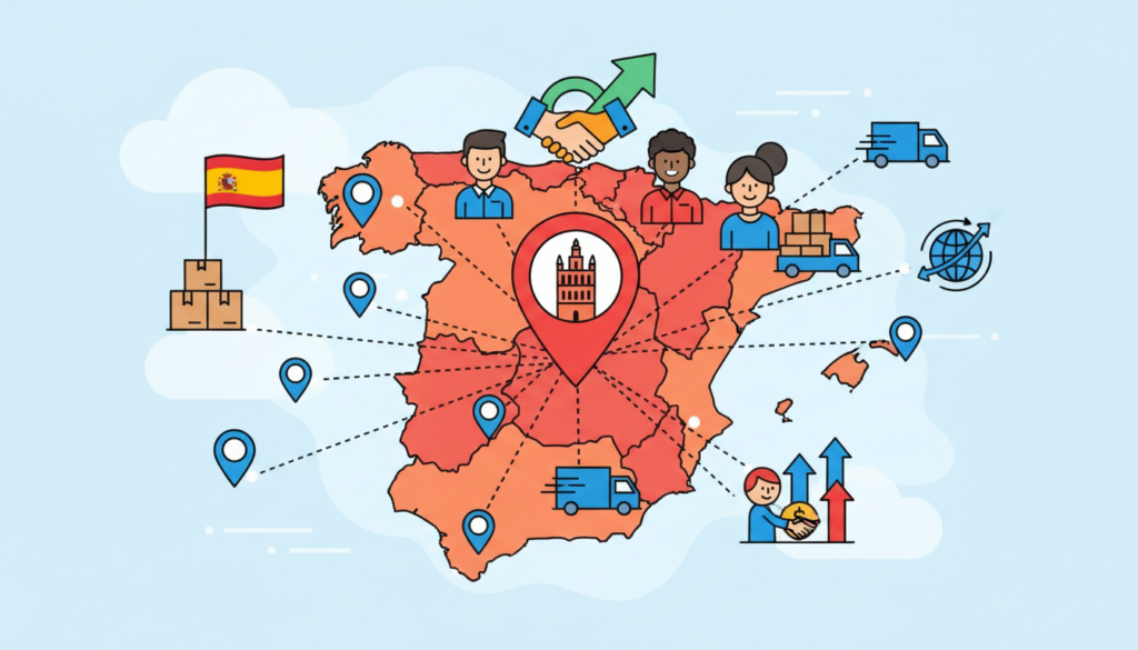 log in renforce sa présence en espagne avec une acquisition stratégique à séville, optimisant ainsi son réseau logistique pour mieux servir ses clients.