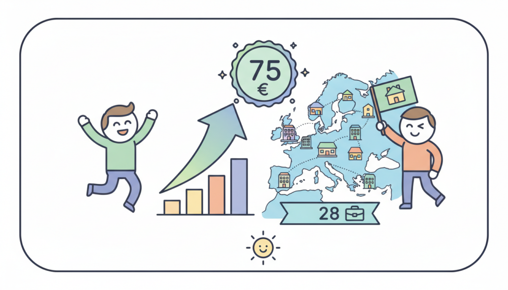 la scpi wemo one atteint une capitalisation de 75 millions d'euros fin 2025, grâce à un portefeuille diversifié de 28 biens immobiliers situés en europe, offrant ainsi une opportunité d'investissement fiable et rentable.