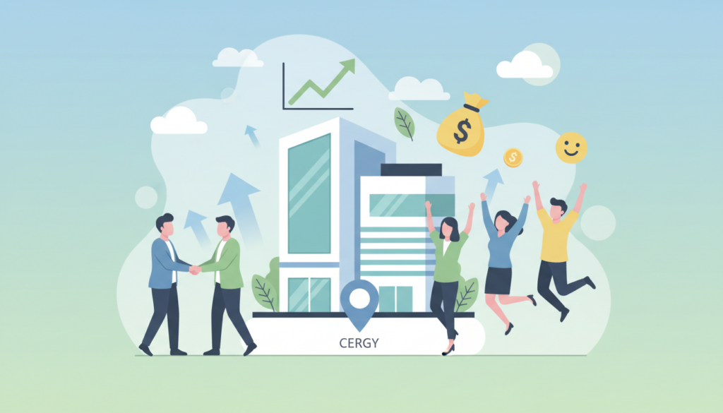 découvrez comment magellim reim a réalisé la vente d'un immeuble de bureaux à cergy avec un rendement interne exceptionnel supérieur à 10%, une opportunité d'investissement unique.