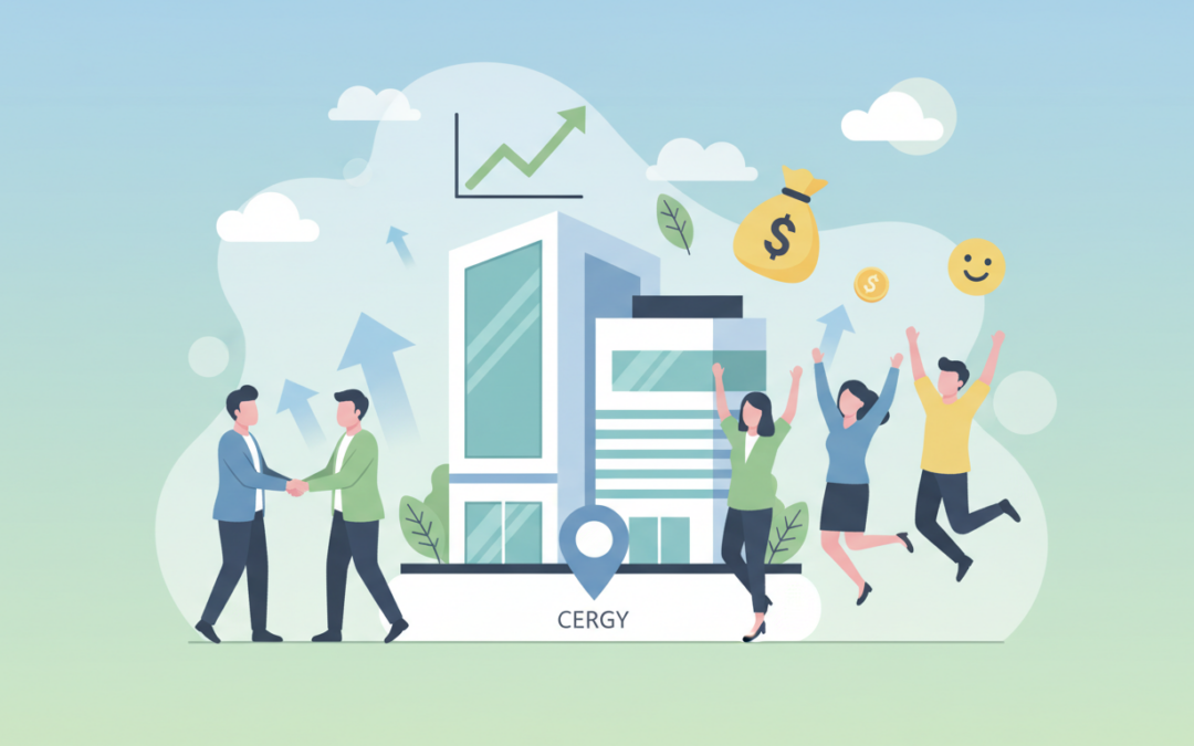 MAGELLIM REIM réalise la vente d&rsquo;un immeuble de bureaux à Cergy avec un rendement interne remarquable de plus de 10%