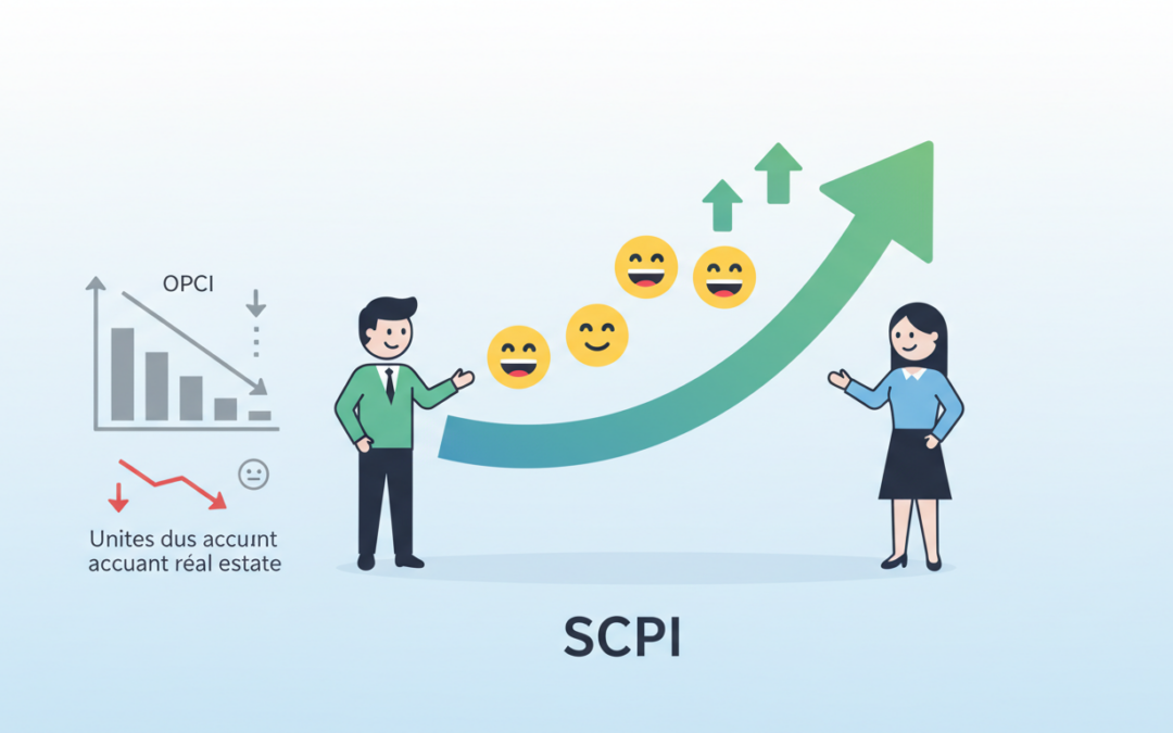 Immobilier au 4e trimestre 2025 : essor solide des SCPI face au repli des OPCI et unités de compte immobilières