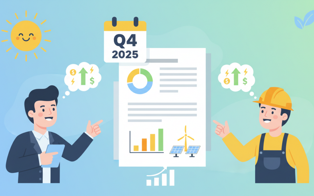 La SCPI « Osmo Énergie » publie son rapport détaillé du quatrième trimestre 2025