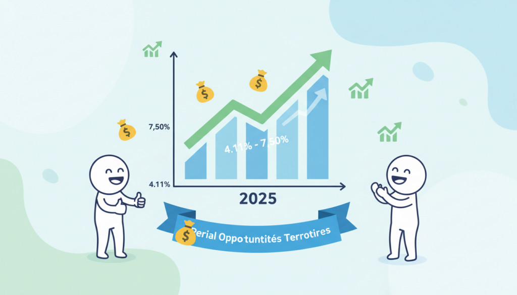 perial asset management anticipe un taux de distribution compris entre 4,11 % et 7,50 % pour 2025 et annonce une revalorisation à la hausse de la valeur de perial opportunités territoires, soulignant sa performance et son attractivité.