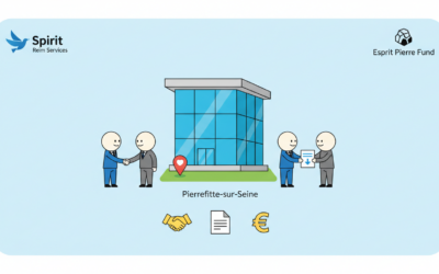 Spirit REIM Services orchestre la vente d’un immeuble tertiaire à Pierrefitte-sur-Seine au profit de son fonds Esprit Pierre