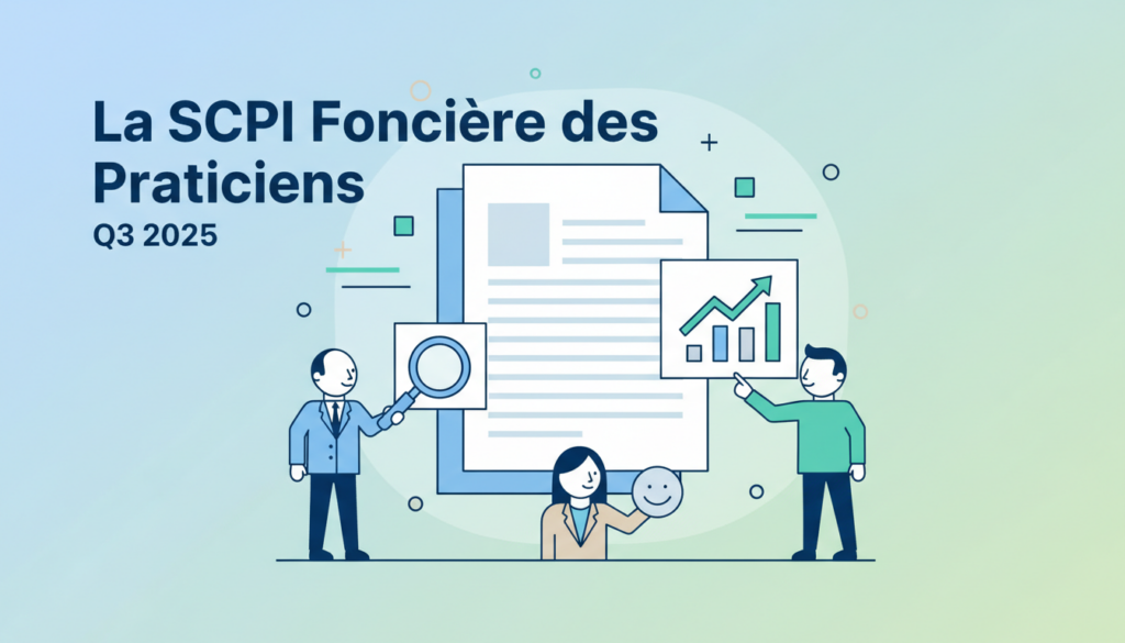 découvrez le rapport détaillé du troisième trimestre 2025 de la scpi foncière des praticiens, avec une analyse complète de ses performances et perspectives.