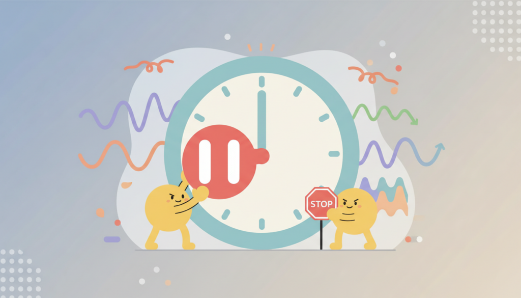 découvrez comment notre intervention au moment clé permet de suspendre temporairement la variabilité, optimisant ainsi la stabilité et la performance de vos processus.