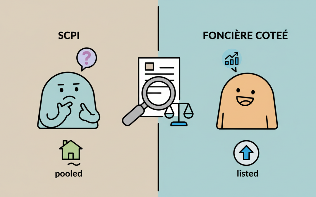 SCPI vs Foncière Cotée : décryptage des risques pour mieux investir