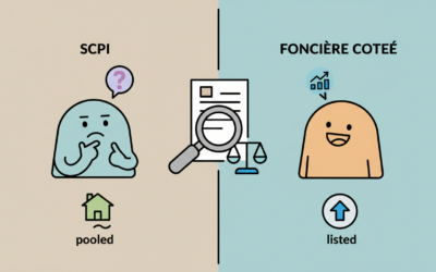 SCPI vs Foncière Cotée : décryptage des risques pour mieux investir